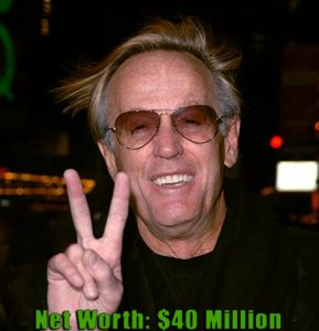Image of American actor, Peter Fonda net worth is $40 million