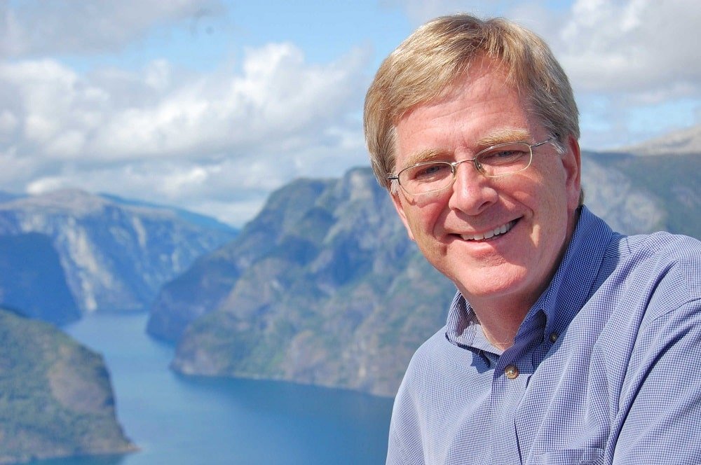 Image of Rick Steves while travelling.